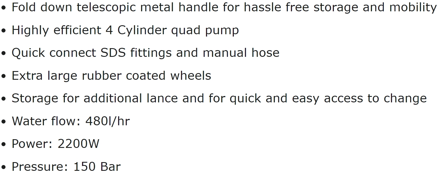 מכונת שטיפה בלחץ בוש BOSCH ADVANCED AQUATAK 150 3165140852258